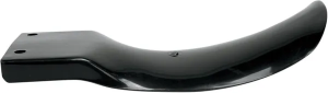 Replacement Plastic Mx Mud Plate Black