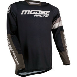 Tricou Moose Racing Sahara Black/Green