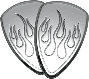 Mini Teardrop Engine Cover Chrome, 1, nordicamoto.ro