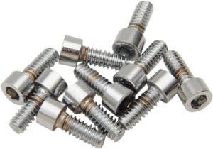 #8 & #10 Fine And Coarse Bolts Silver