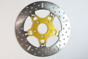 X-series Brake Rotor Gold, Stainless Steel