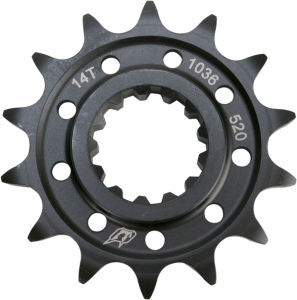 Lightweight Steel Sprocket Black, Zinc