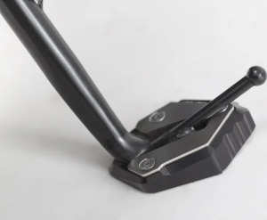 Extensie pentru piciorul suportului lateral, negru, argintiu