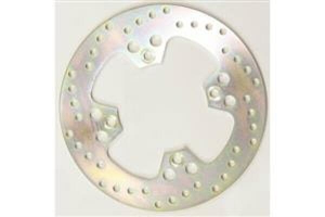 Round Hpsr Solid Brake Rotor Gold, Stainless Steel, Zinc