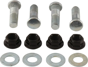 MOOSE RACING Wheel Stud-nut Kit Black