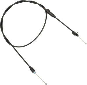 MOOSE RACING Black Vinyl Throttle Cable Black 