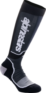 Sosete Copii Alpinestars Mx Plus Black/White