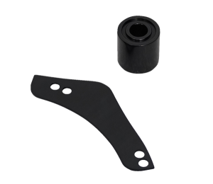 Replacement Breather Bolt Cover Plates Black, 2, nordicamoto.ro