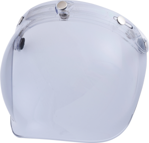 Vintage 3-snap Flip Bubble Shield Clear