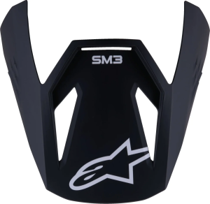 Viziera Casca Copii Alpinestars Sm3 Solid Black