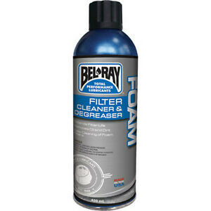 Spray filtru aer Bel-Ray curatare si degresare 400ml