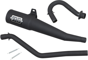 Rcm 4-stroke Exhaust System Black, 1, nordicamoto.ro