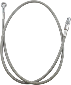 Extended Length Brake Line Silver