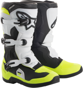 Cizme copii Alpinestars Tech 3S Black/Dark Blue/Pink Fluorescent 37, 3, nordicamoto.ro