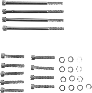 Socket-head Bolt Set Black Chrome, 1, nordicamoto.ro