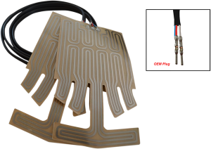 High Power Grip Heater Element Kit With Oem Connector Black, 1, nordicamoto.ro