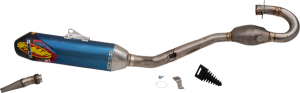 Factory 4.1 Rct Exhaust System Anodized Blue