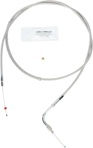 Stainless Steel Throttle/idle Cable Silver +254 mm (10''), 1, nordicamoto.ro