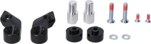 Set de protecție pentru mâini Kobra, negru, 2, nordicamoto.ro