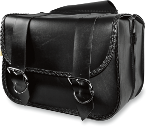 Touring Braided Saddlebags Black