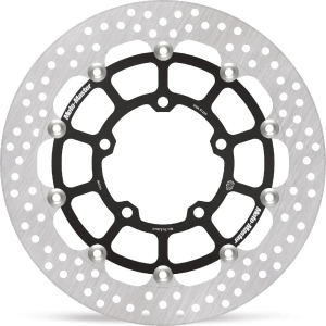 Halo Series Floating Rotor Black, Silver 