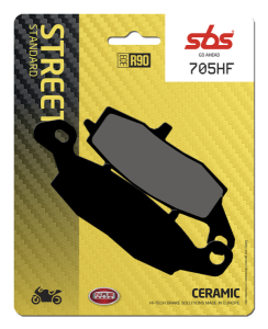 Hf Street Ceramic Organic Brake Pads, 1, nordicamoto.ro