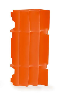 Protectie radiator (stanga/dreapta) KTM '03-'07 portocaliu