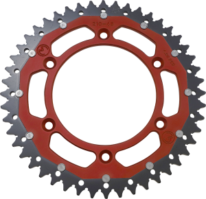 MOOSE RACING Dual Sprocket Red, 3, nordicamoto.ro