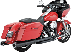 Hi-output Slip-on Mufflers Black 