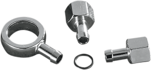 Gas Valve Fitting Kit Chrome, 1, nordicamoto.ro