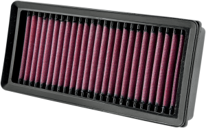 High-flow Air Filter Black, Red, 1, nordicamoto.ro