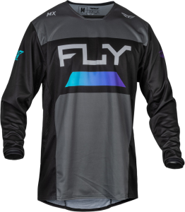 Tricou MX Fly Kinetic 536 Gri/Negru/Albastru