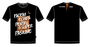 ROMANIA MEN TSHIRT BLACK, nordicamoto.ro