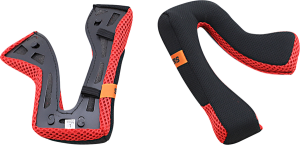 Sm5 Helmet Cheek Pad Gray, Red, 1, nordicamoto.ro