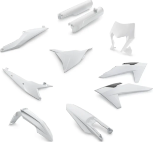 Kit plastice KTM EXC/EXC-F 24- Alb