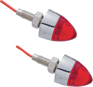 Bullet Mini Marker Lights Chrome