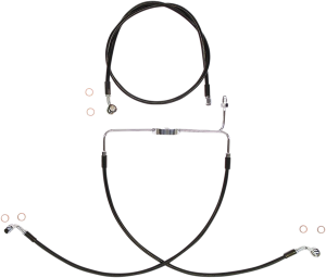 Line Brake Kit Xr Blk Black, Chrome