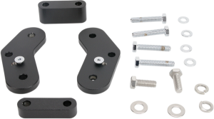 Passenger Floorboard Brackets Black
