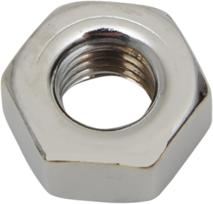 Hex Nuts Silver, 1, nordicamoto.ro