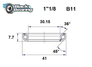 Headset Bearing, 2, nordicamoto.ro