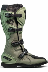Cizme Sidi MX/Enduro Agueda Army/Black