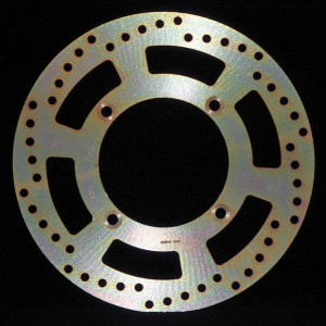 Round D-series Fixed Offroad Brake Rotor Gold, Zinc, 1, nordicamoto.ro