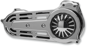 2(r) Belt Drive Kit With Changeable Domes Chrome, 2, nordicamoto.ro