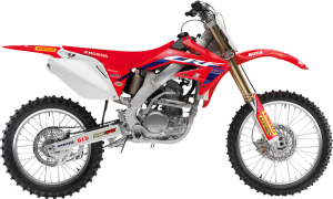 Blackbird Racing Replica Team Honda Hrc 2022 Graphics Kit With Seat Cover Red, 2, nordicamoto.ro