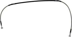 MOOSE RACING Stainless Steel Braided Brake Line 