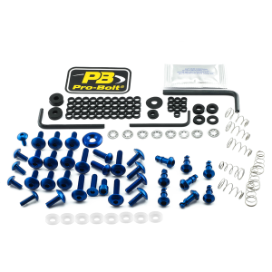 Fairing Bolt Kit For Yamaha Blue