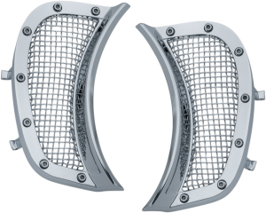 Mesh Headlight Vent Accents, 3, nordicamoto.ro