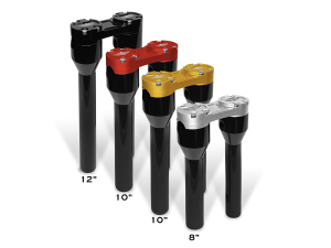 Clubstyle Straight Riser Black, Red, 1, nordicamoto.ro