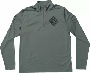 Pulover MOOSE RACING Spin Sync Quarter Zip Gray