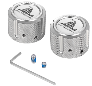 Front Axle Nut Cover Silver, 2, nordicamoto.ro